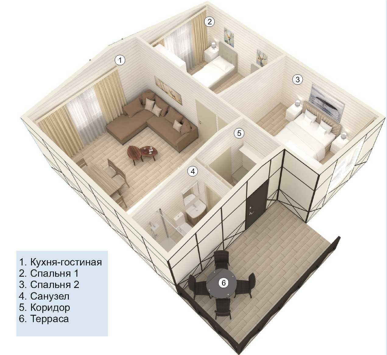 База отдыха Бобровый мыс Таруса-125