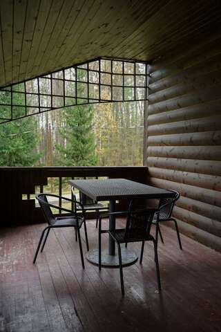 База отдыха Бобровый мыс Таруса Номер стандарт семейный с 2 двуспальными кроватями-10