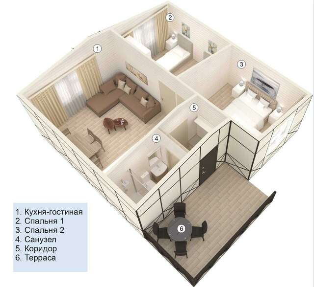 База отдыха Бобровый мыс Таруса-124